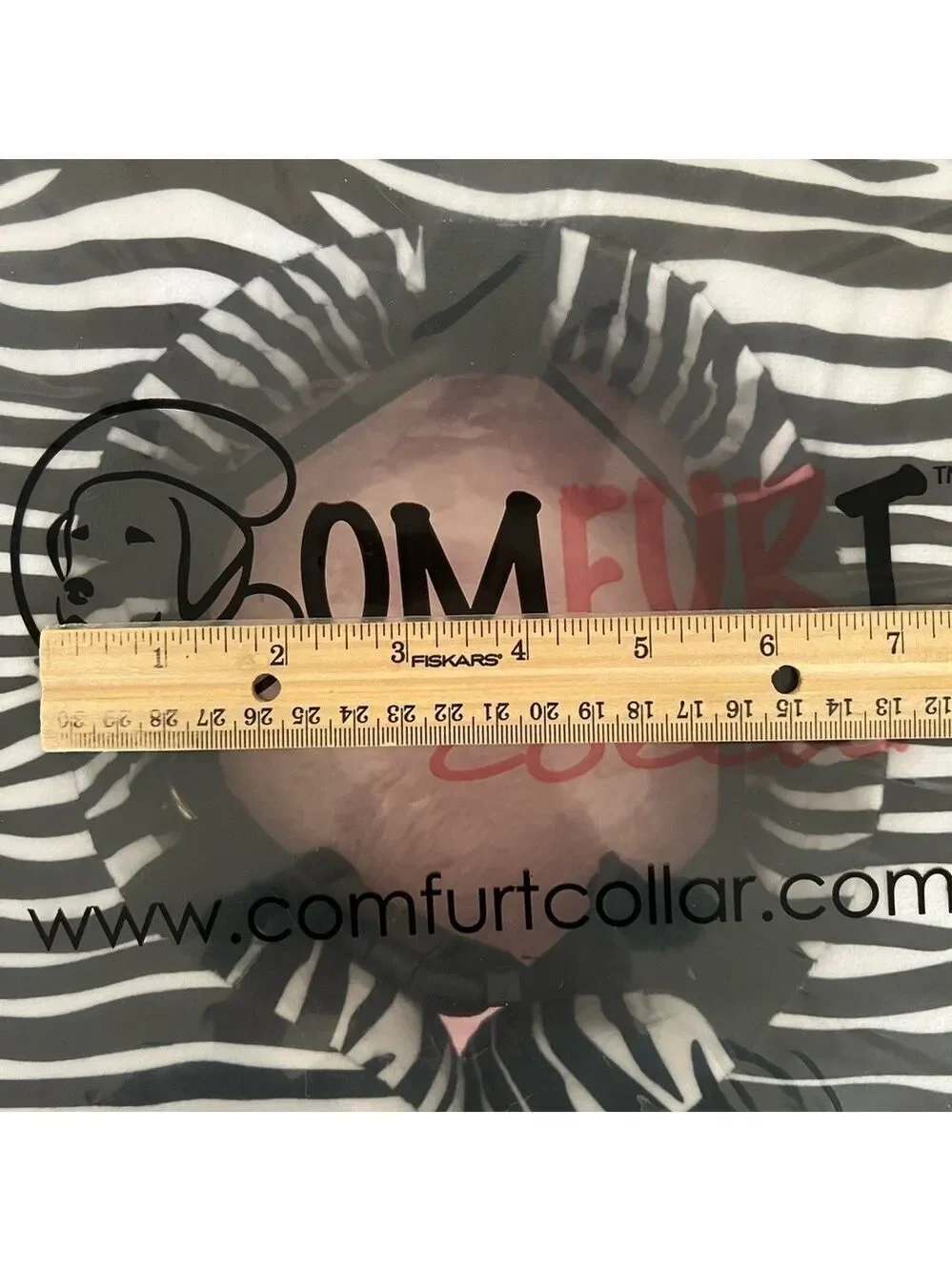 🎉HP🎉Comfurt Pet Recovery Collar in Zebra XL
